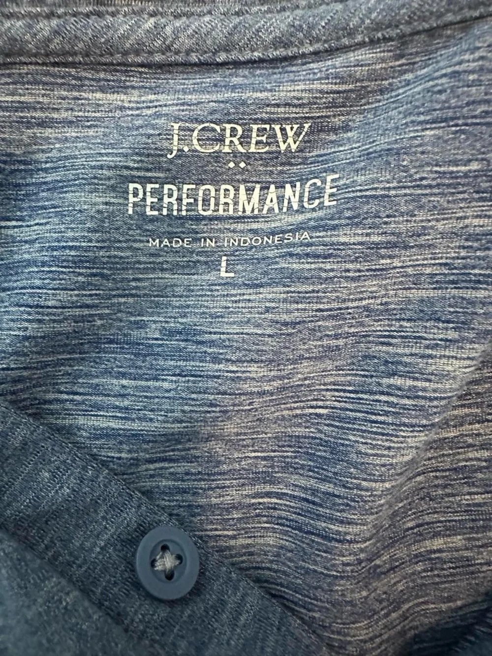 J crew Navy Blue Short Sleeve Polo Shirt